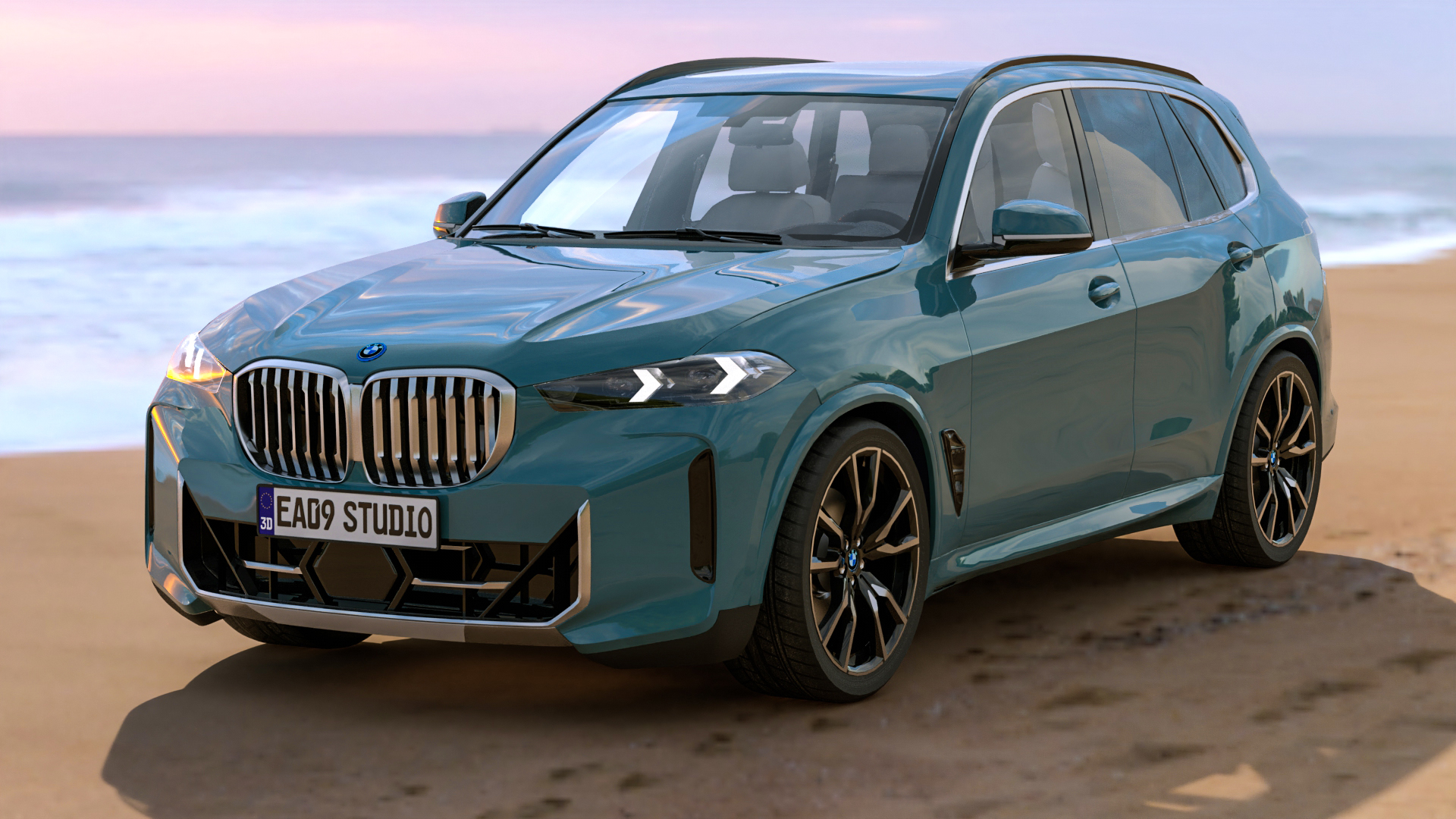 2024 BMWX5 xDrive50e by EA09studio 3DOcean